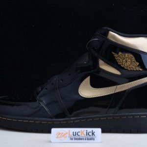 Air Jordan 1 retro high black metallic gold (2020) 555088-032