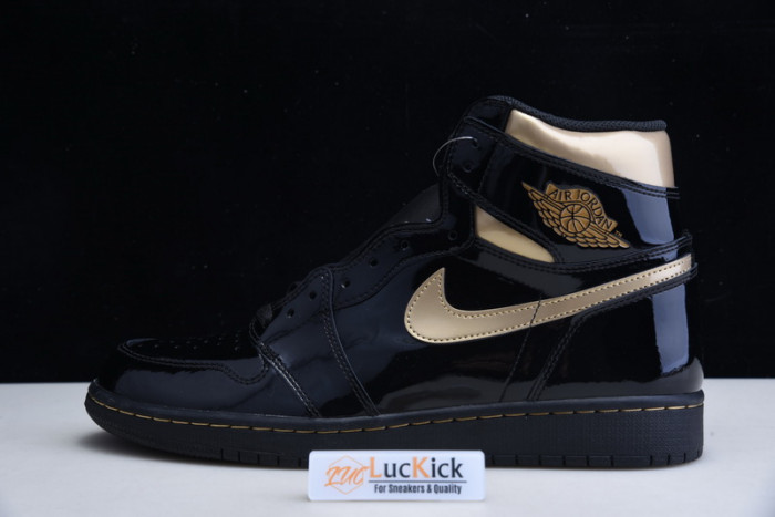 Air Jordan 1 retro high black metallic gold (2020) 555088-032