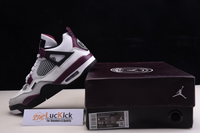 Air Jordan 4 retro psg paris saint-germain cz5624-100 - Image 4