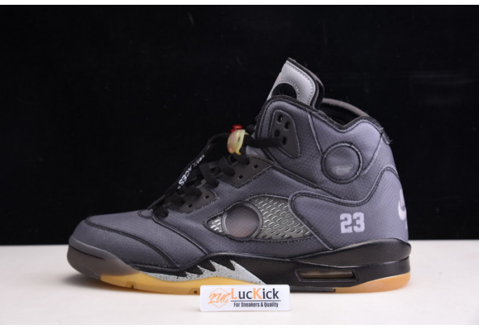 Air Jordan 5 retro ow black ct8480-001 - Image 2