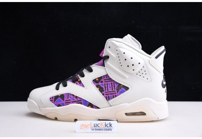 Air Jordan 6 retro quai54 sail black (2020) cz4152-101 - Image 2