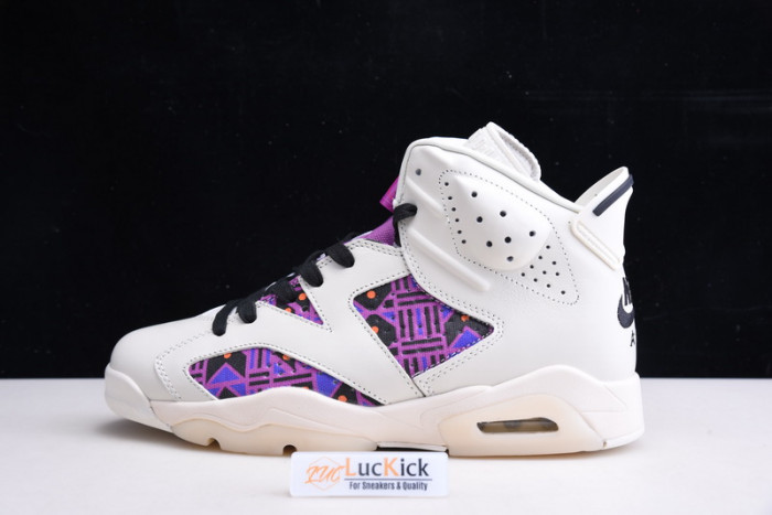Air Jordan 6 retro quai54 sail black (2020) cz4152-101
