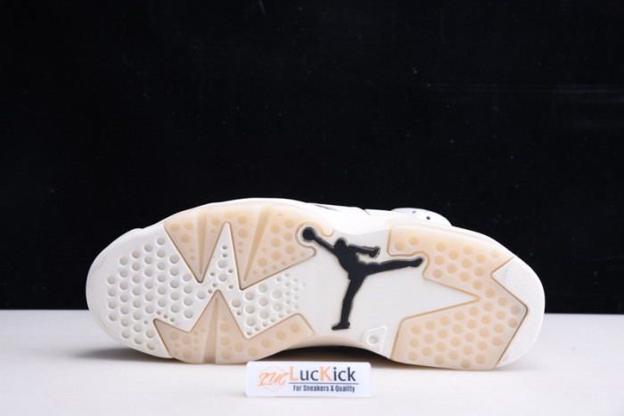 Air Jordan 6 retro quai54 sail black (2020) cz4152-101 - Image 3