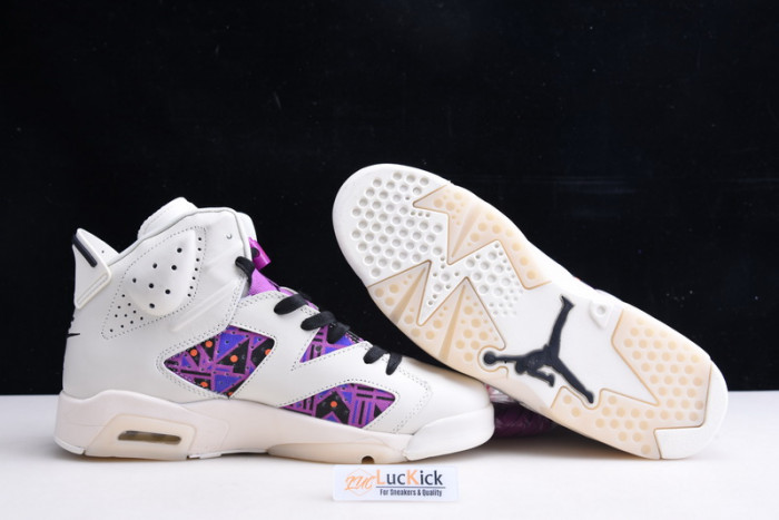 Air Jordan 6 retro quai54 sail black (2020) cz4152-101 - Image 4