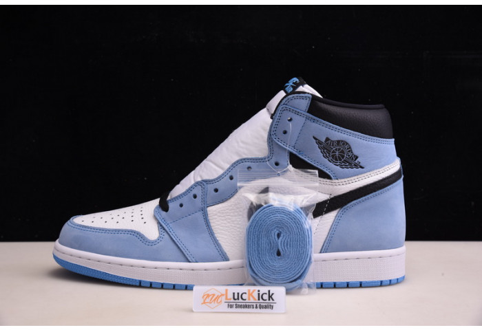 Air Jordan 1 retro high white university blue black 555088-134 - Image 2