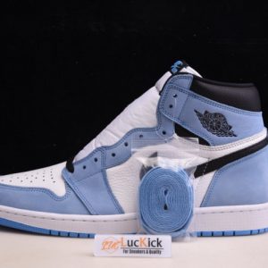 Air Jordan 1 retro high white university blue black 555088-134