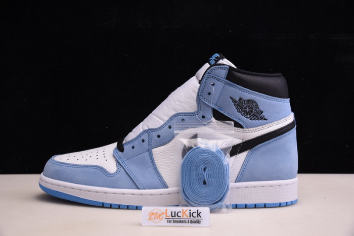 Air Jordan 1 retro high white university blue black 555088-134