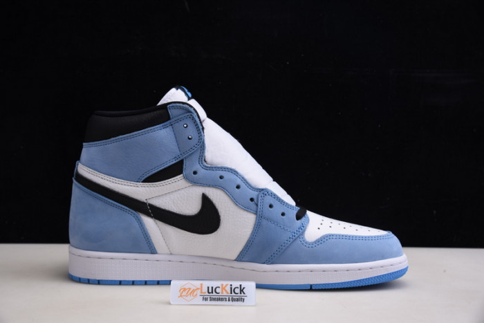 Air Jordan 1 retro high white university blue black 555088-134 - Image 3