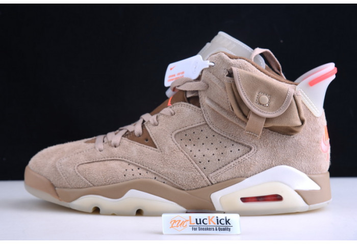 Air Jordan 6 retro travis scott british khaki dh0690-200 - Image 2