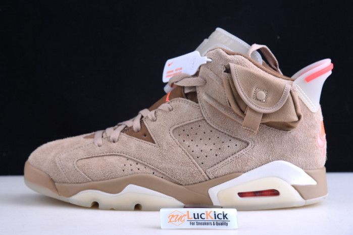 Air Jordan 6 retro travis scott british khaki dh0690-200