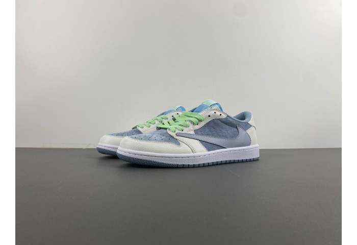 Travis Scott x Air Jordan 1 Low OG DM7866--888 - Image 2