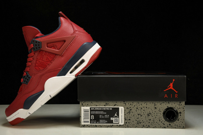 Air Jordan 4 retro " SE flba gym red" ci1184-617 - Image 3