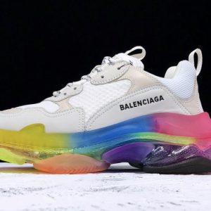 Balenciaga Triple S clear sole rainbow 5416247 w09e1 1895