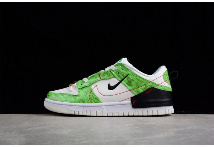Nike dunk low disrupt 2 green snakeskin dv1491-101 - Image 2