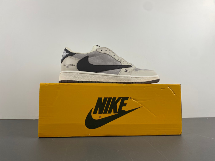 Travis Scott x Air Jordan 1 Low OG LX1988-100 - Image 4