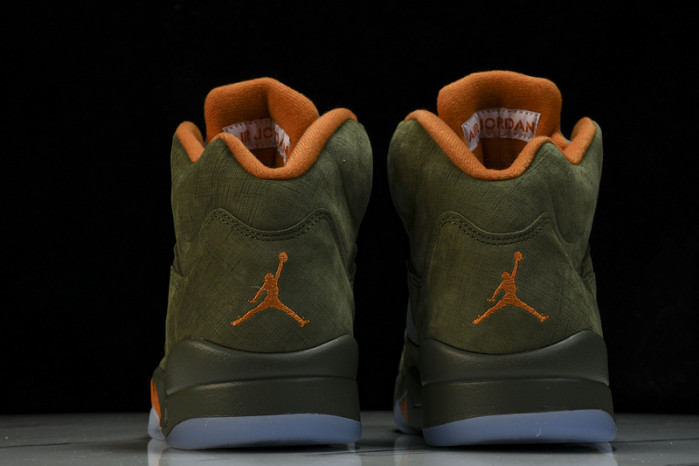 Air Jordan 5 low "olive" dd0587-308 - Image 3