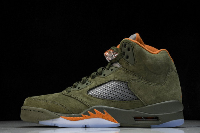 Air Jordan 5 low "olive" dd0587-308