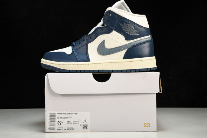 Air Jordan 1 mid"sky j french blue" bq6472-414 - Image 4