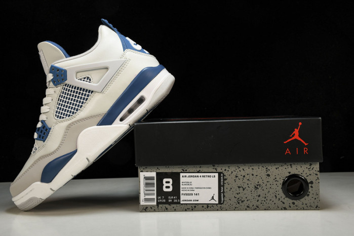 Air Jordan 4 retro "military blue" fv5029-141 - Image 3