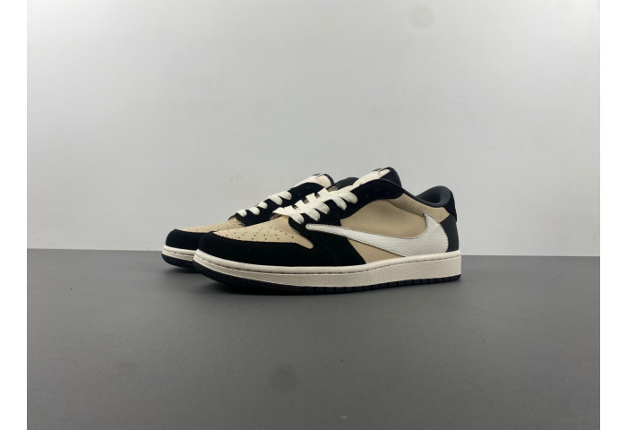 Travis Scott x Air Jordan 1 Low OG DM7866-201 - Image 2