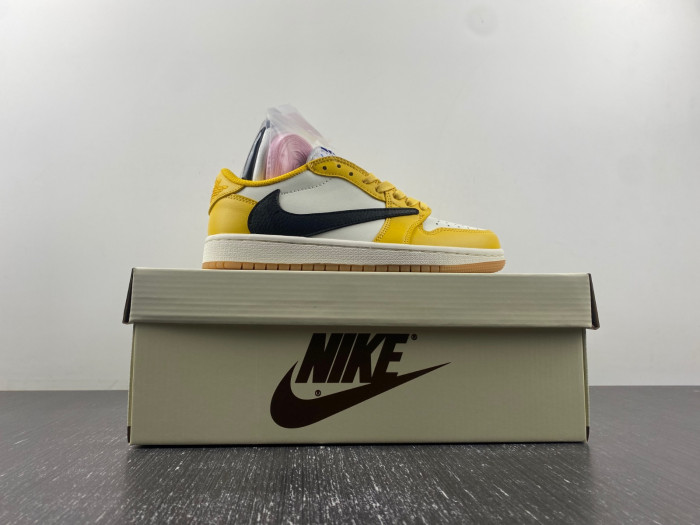 travis scott x air jordan 1 low OG dz4137--700 - Image 4