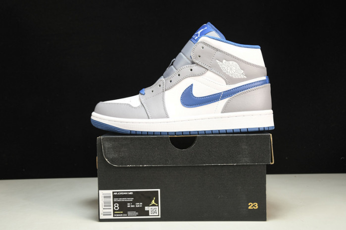 Air Jordan 1 mid "true blue" dq8426-014 - Image 4