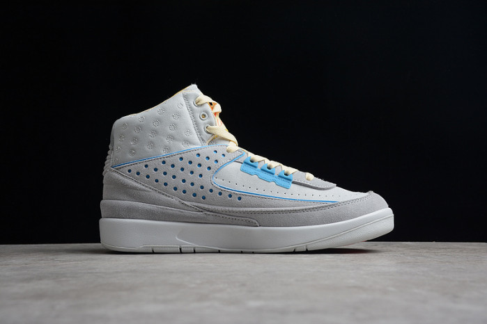 Union LA x Air Jordan 2 "Grey" "Fog" DN3802-200 - Image 5