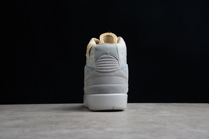 Union LA x Air Jordan 2 "Grey" "Fog" DN3802-200 - Image 3