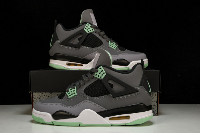 Air Jordan 4 retro green glow 308497-033 - Image 4