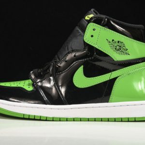 Air Jordan 1 retro high pine green black 555088--030