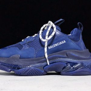 Balenciaga Triple S clear sole navy 541624w09o14107