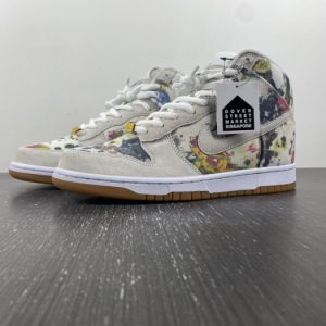 Nike sb dunk high “rammellzee” fd8779-100