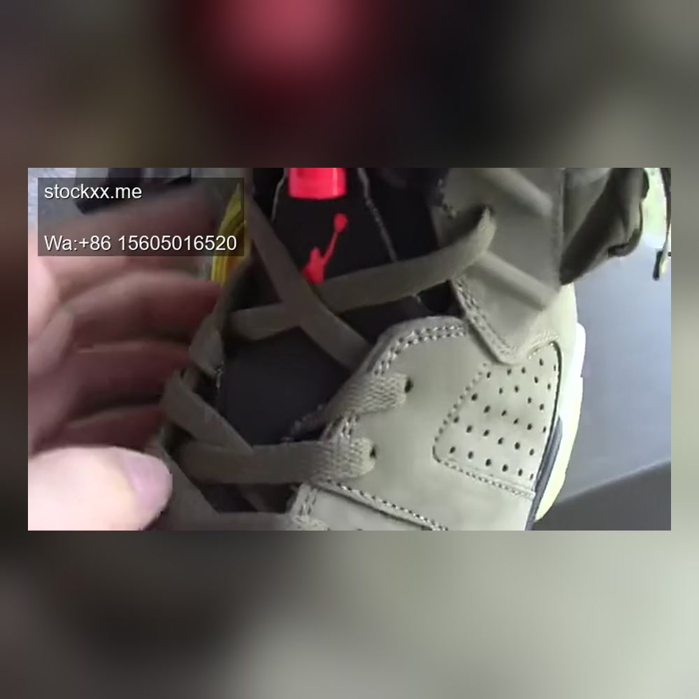 Travis Scott x Air Jordan 6 British Khaki