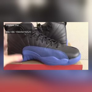 Air Jordan 12 Black Game Royal