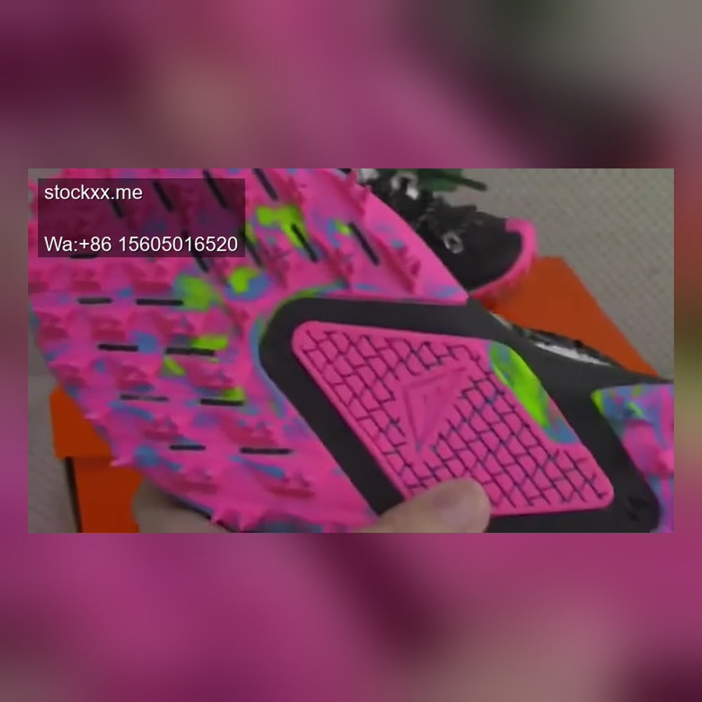 Off-White x Nike Air Zoom Terra Kiger 5 Black Pink