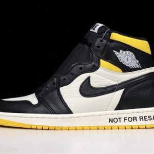 Air Jordan 1 retro high "not for resale" varsity maize 861428-107