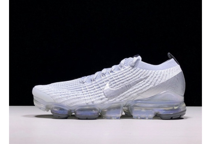 Nike air vapormax flyknit 3 white reflect silver aj6900-101 - Image 2