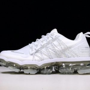 Nike air vapormax run utility white reflect silver (w) aq8811-100