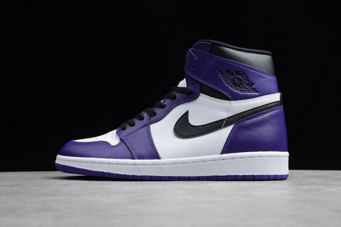 Air Jordan 1 retro high court purple white 555088-500
