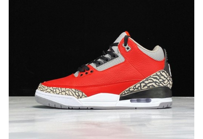 Air Jordan 3 retro fire red cement (nike chi) cu2277-600 - Image 2