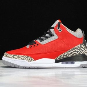 Air Jordan 3 retro fire red cement (nike chi) cu2277-600