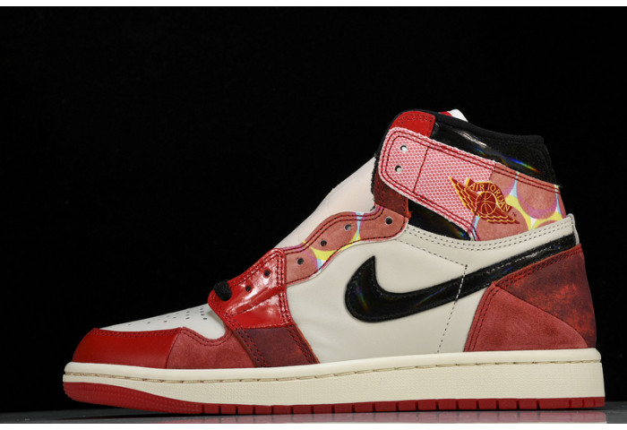 Air Jordan 1 high OG "spider-verse" dv1748-601 dv1753-601 - Image 2