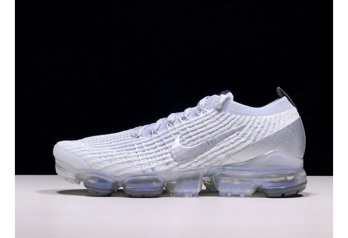 Nike air vapormax flyknit 3 white reflect silver aj6900 101 - Image 2