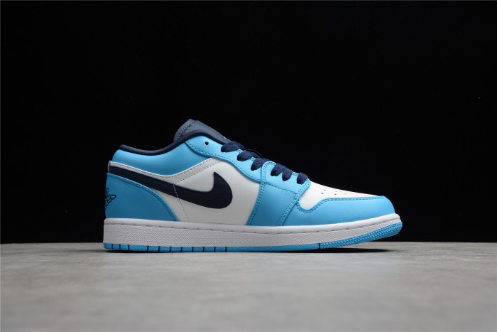 Air Jordan 1 low UNC (2021) (gs) 553560-144 - Image 4