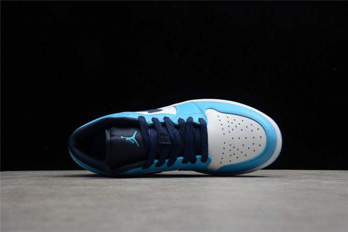 Air Jordan 1 low UNC (2021) (gs) 553560-144 - Image 3