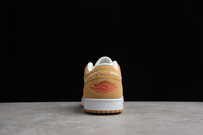 Air Jordan 1 low SE twine orange quartz corduroy (w) dh7820-700 - Image 3