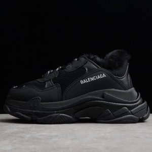 Balenciaga Triple S black clear sole 668563-w3cq5-1000