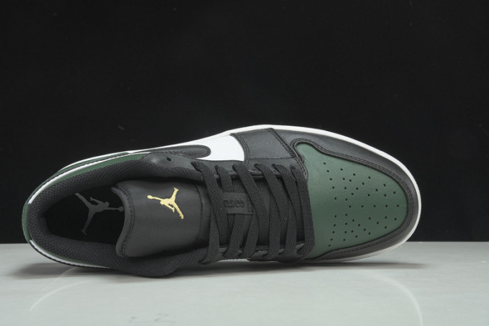 q22 air jordan 1 low "green toe" 553558-371 - Image 4