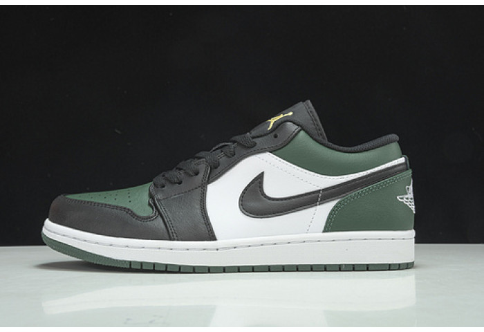 q22 air jordan 1 low "green toe" 553558-371 - Image 2