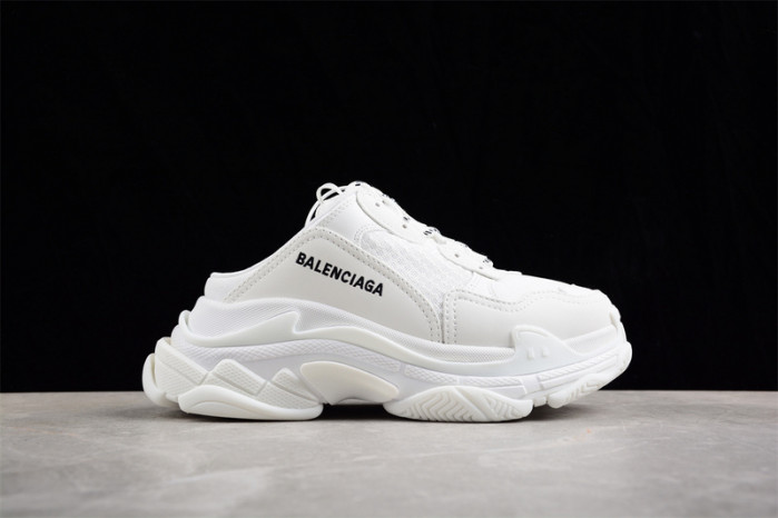 Balenciaga Triple S black clear sole btsbcs-035 - Image 4